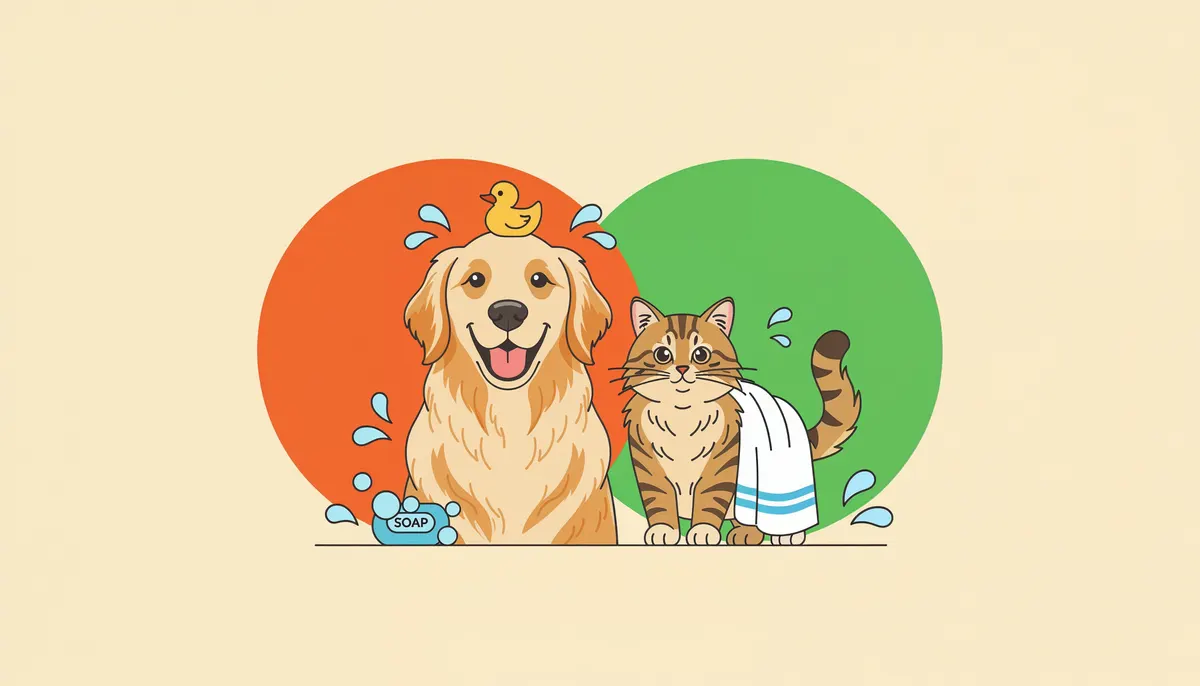 Banho em Casa: Dicas Práticas para Cães e Gatos
