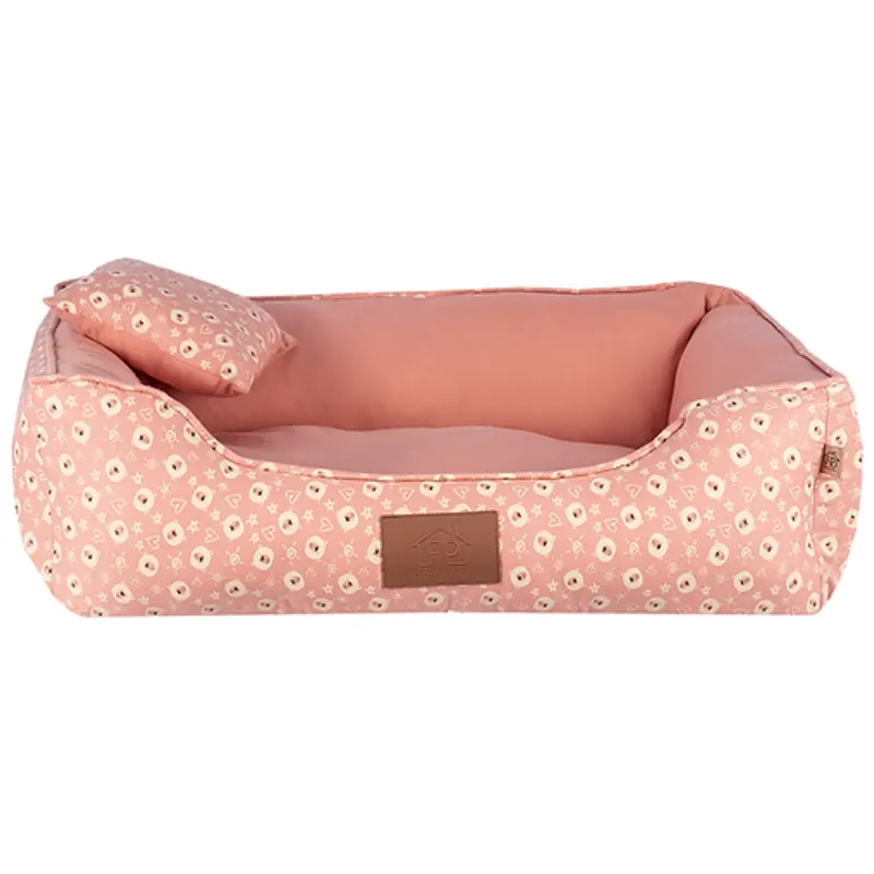 Cama Bear Face Rosa G Fabrica Pet