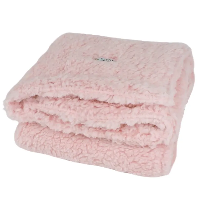 Manta Pelúcia Rosa Bonito pra Cachorro