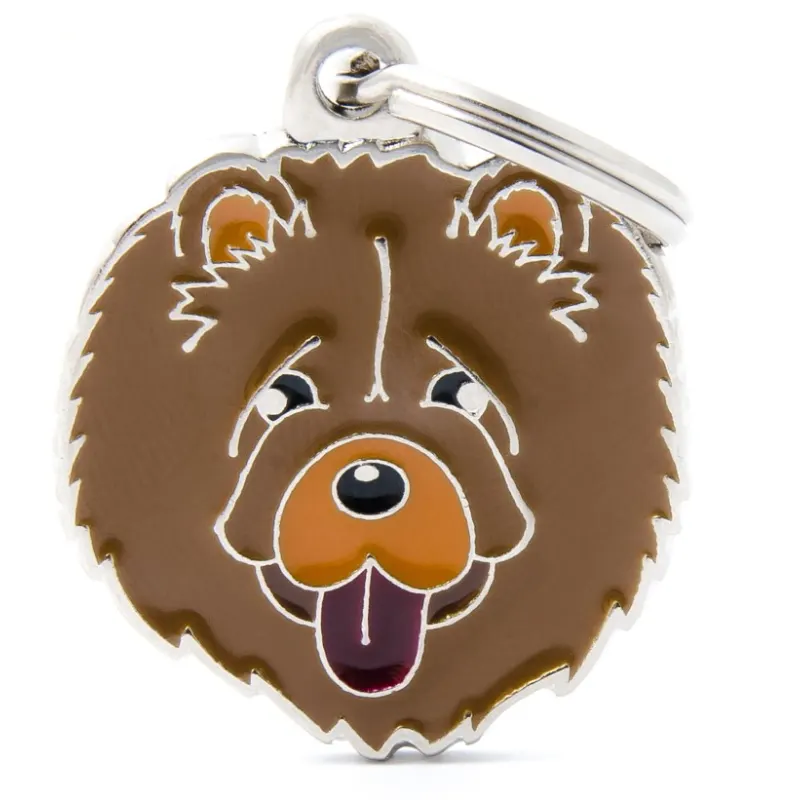 Medalha de Identificação My Family Chow Chow
