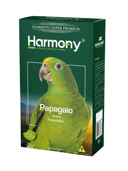 Harmony Birds Papagaio Natural 300G-Minas Nutri