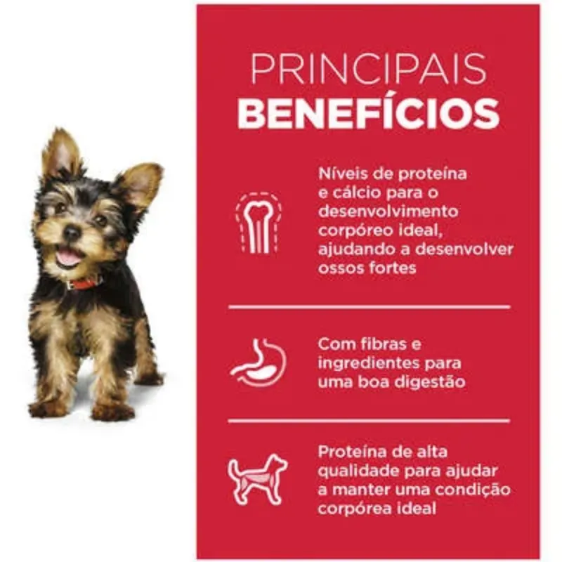 Ração Hill´s para Cães Filhotes Pequeno e Miniatura 6 Kg