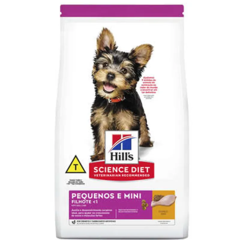 Ração Hill´s para Cães Filhotes Pequeno e Miniatura 6 Kg