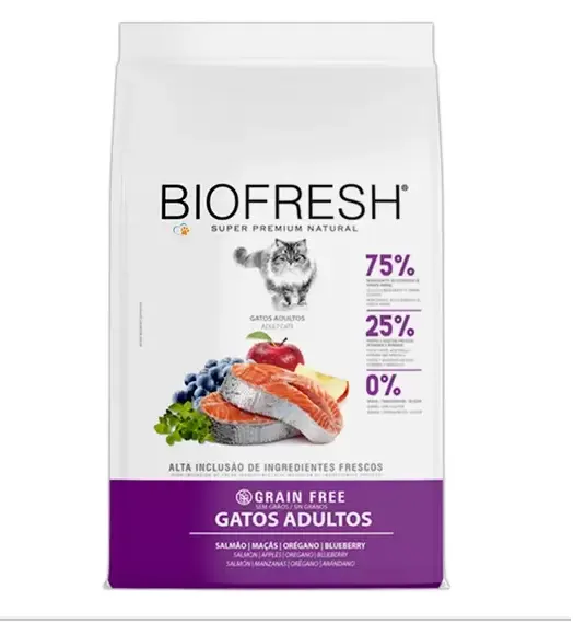Ração Biofresh para Gatos Adultos  Salmão 1,5 Kg