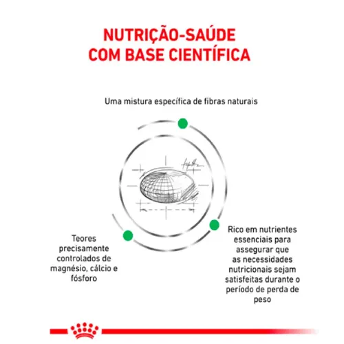 Ração Royal Canin Satiety para Cães  Adultos de Pequeno Porte