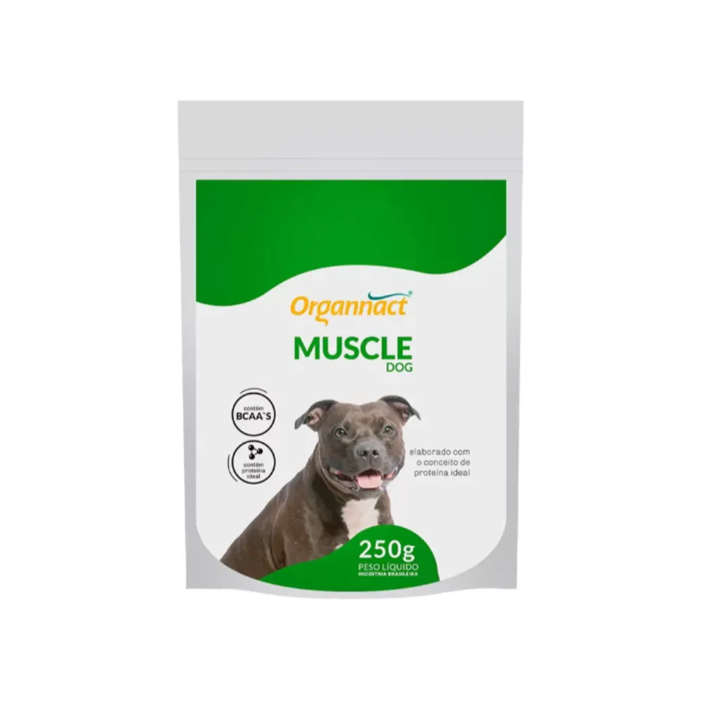 Suplemento Organnact Muscle Dog para Cães 250g