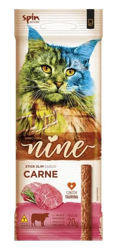 Stick NINE CAT Spin Pet - 20g - Carne