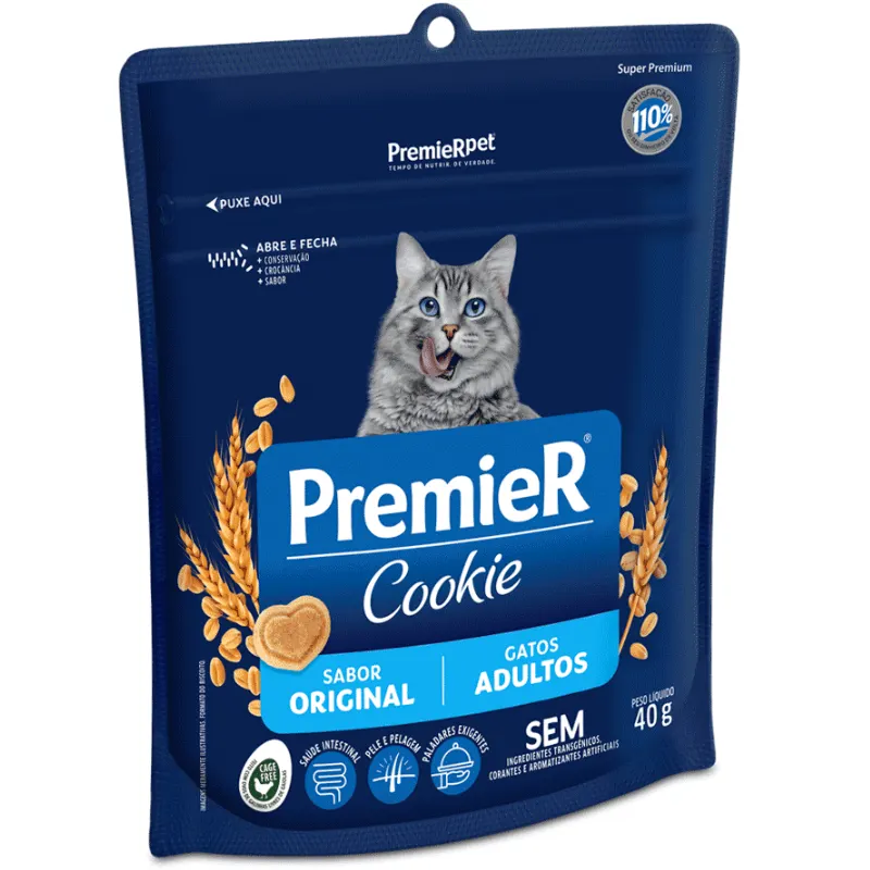 Premier Cookie Gatos Adultos 40 g