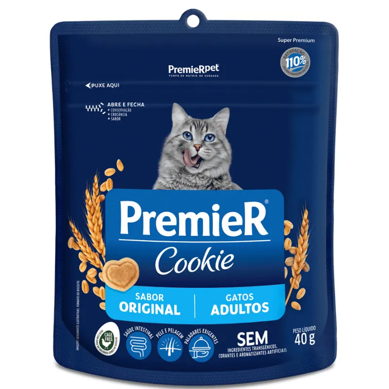 Premier Cookie Gatos Adultos 40 g