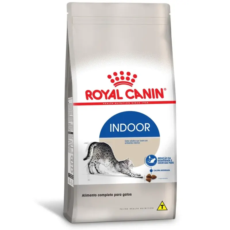 Ração Royal Canin Indoor Gatos Adultos 1,5kg
