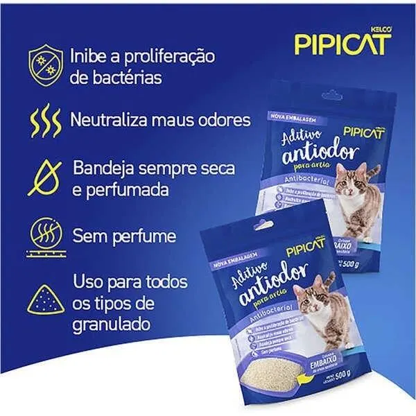 Aditivo Antiodor Kelco Pipicat Antibacterial 500g