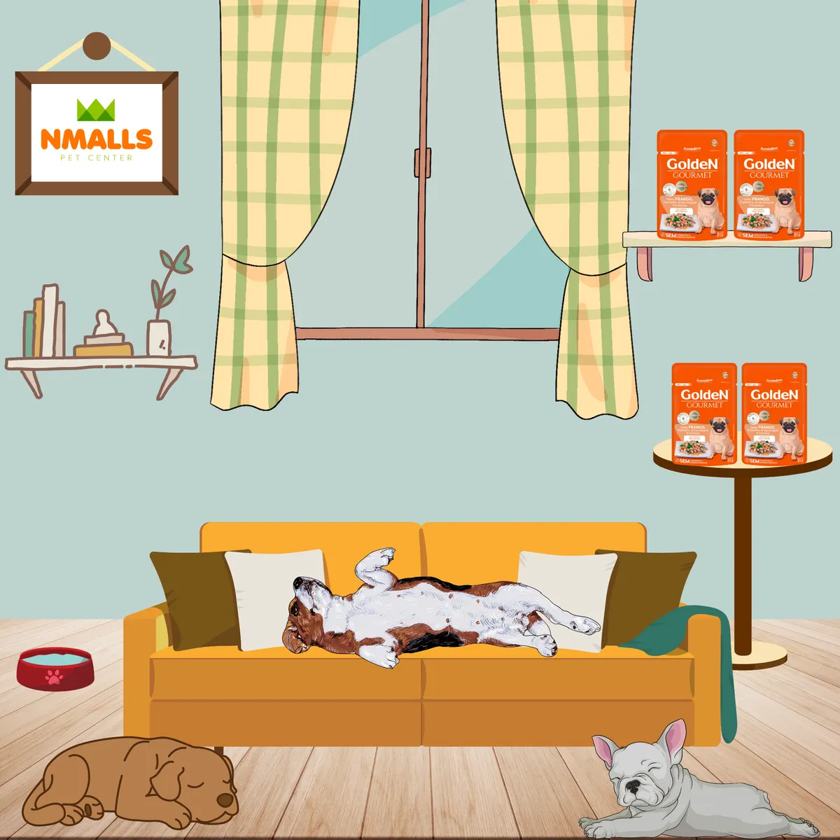 Ração Úmida Golden Gourmet Cães Adultos Pequeno Frango 85g
