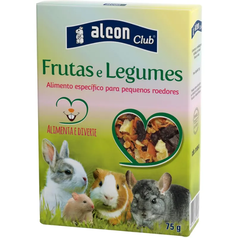 Ração ALcon Club Roedores Frutas e Legumes 75 g