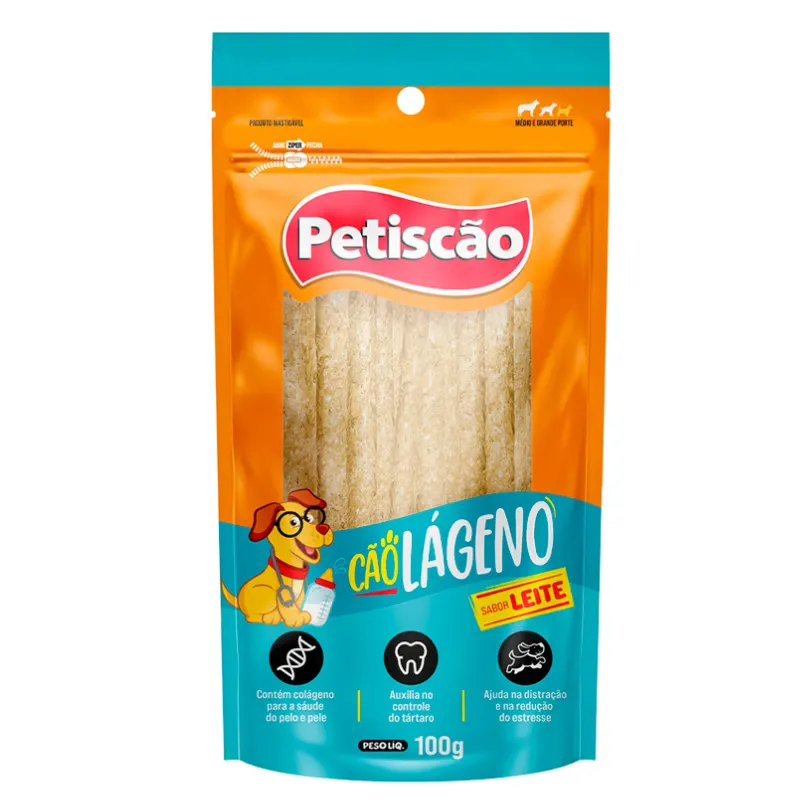 Petiscão Colágeno Leite 100 g
