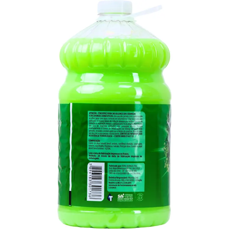 Sanol Desinfetante Leitoso Herbal 5 Litros