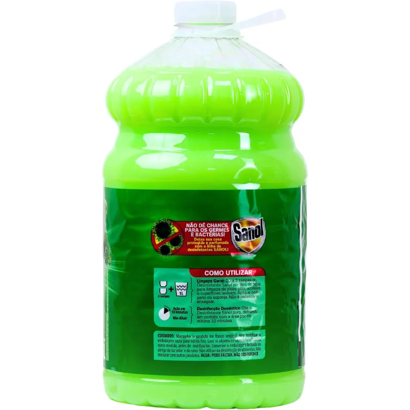 Sanol Desinfetante Leitoso Herbal 5 Litros