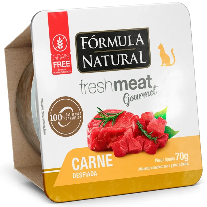 Fórmula Natural para Gatos Carne 70 g