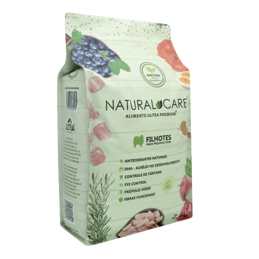 Ração Natural Care Para Cães Filhote Mini Pequena