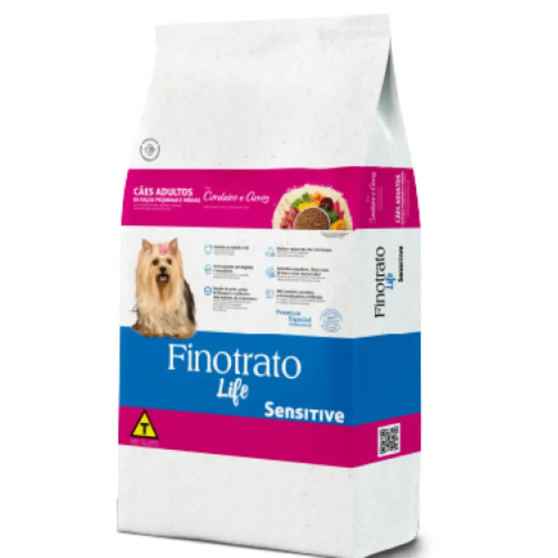 Finotrato Life Sensitive Cordeiro e Arroz Cães Adultos de Raças Pequenas e Médias