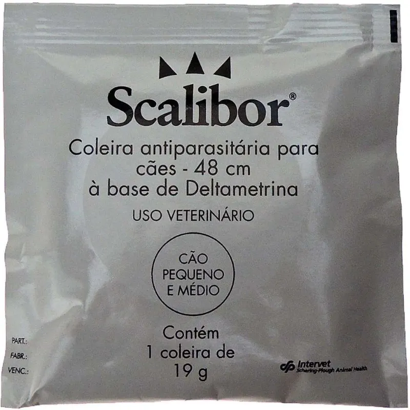 Coleira Antipulgas Scalibor Cães