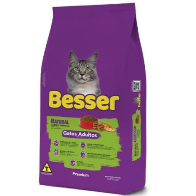 Ração Besser Natural para Gatos Adultos