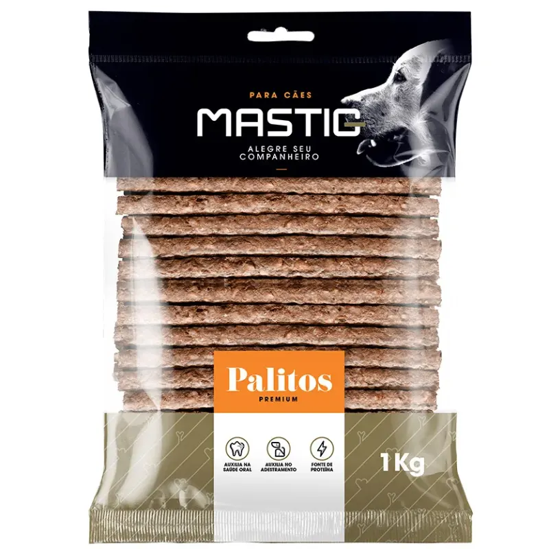 Osso Mastig Palito Bacon 8mmx5