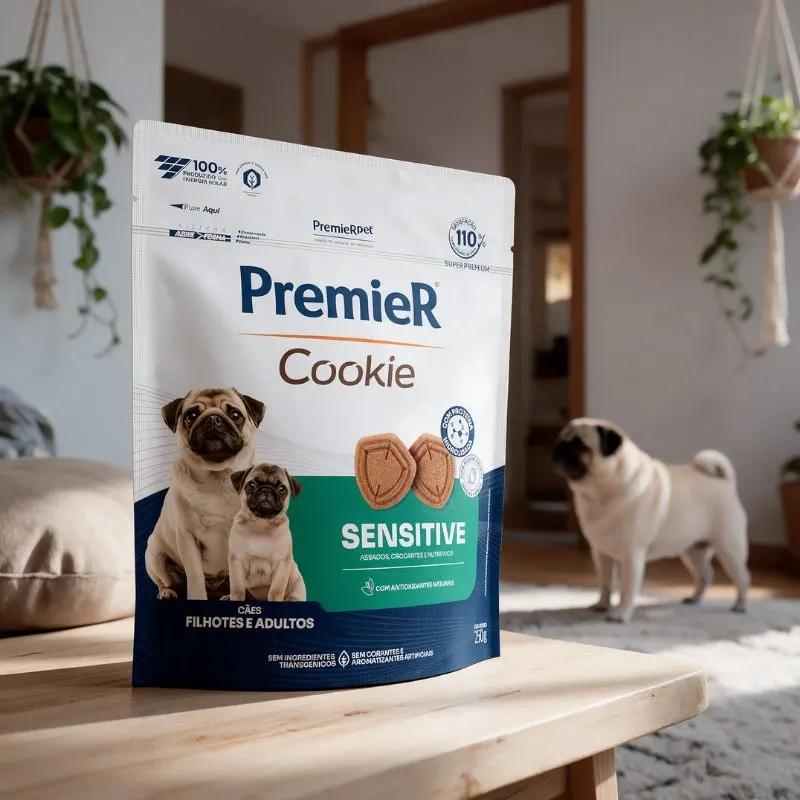 Cookie Premier para Cães Adultos e Filhotes Sensitive 250 g