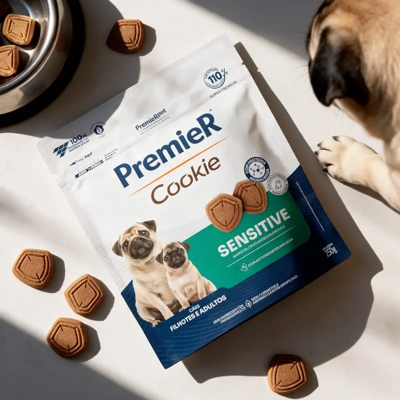 Cookie Premier para Cães Adultos e Filhotes Sensitive 250 g