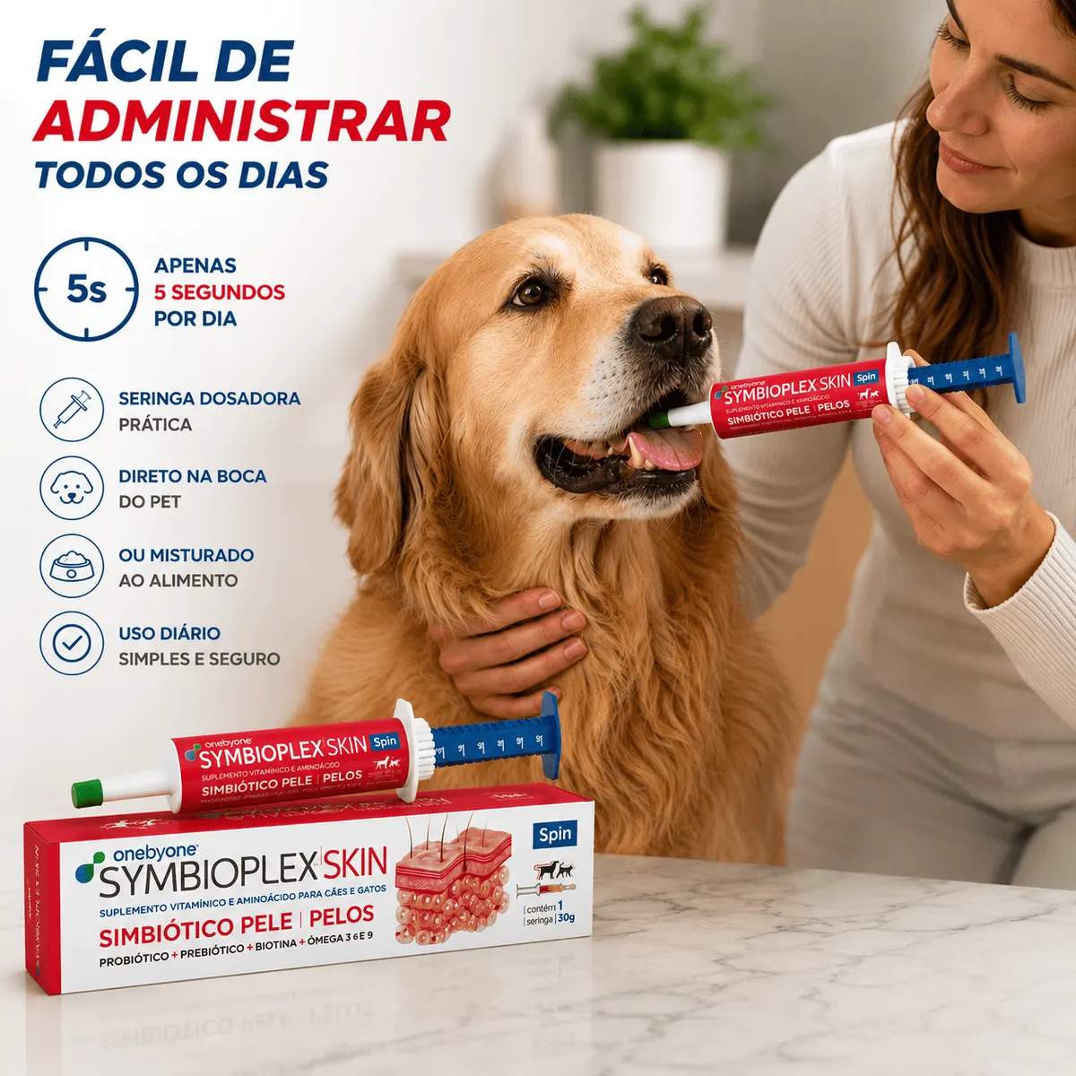 Simbiótico Symbioplex Skin 30g