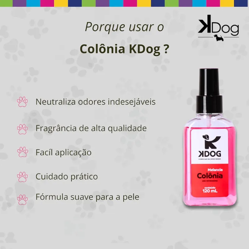 Kdog Colônia Melancia 120 ml