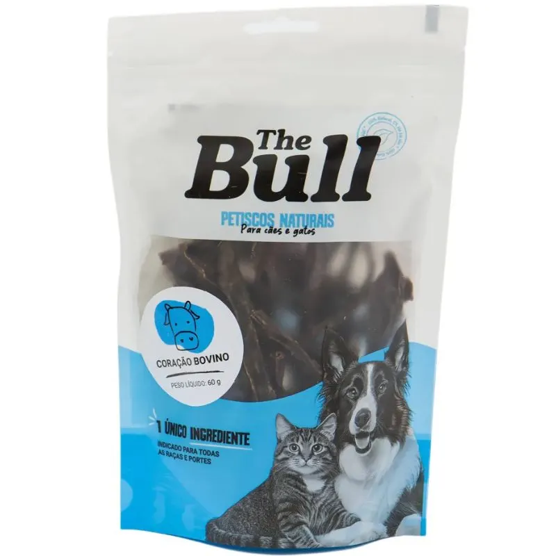 Snack Coração Bovino The Bull 60 g