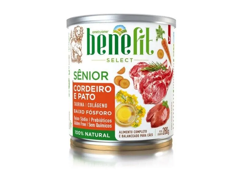 Alimento Úmido Freshfit para Cães Sênior Cordeiro e Pato 280g