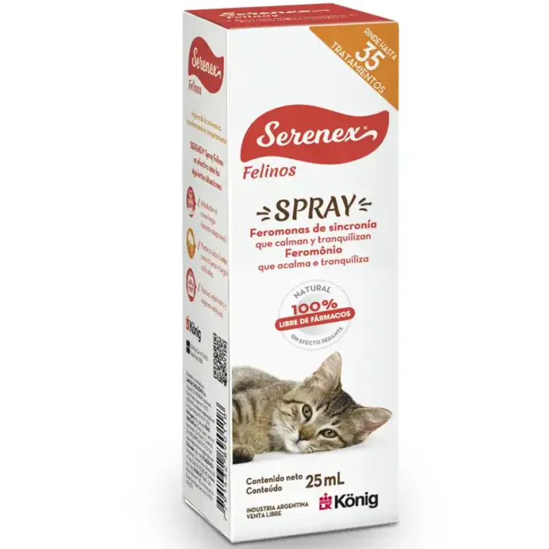 Serenex Spray Felino 25 ml König