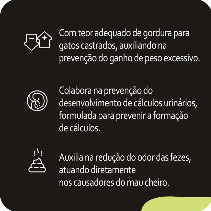 Ração Nero Cat Premium Castrado Frango 20 Kg