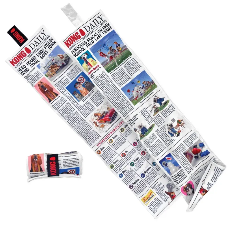 Brinquedo Kong Daily Newspaper Grande (RKDX)