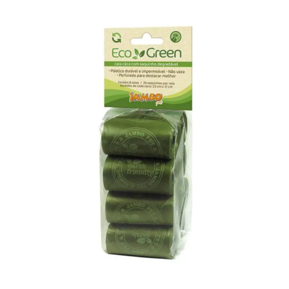 Refil Sacola Com 8 Rolos Eco Green