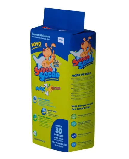Tapete Higiênico para Cães Super Secão Max Citrus Petix - 30 Unidades