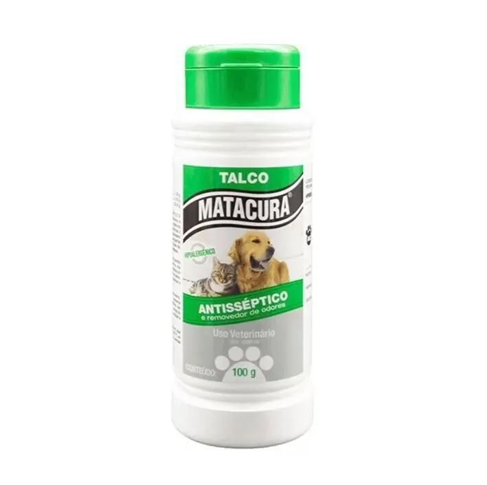 Talco Antiss. E Remov. Odor Hipoalergênico Matacura 100G