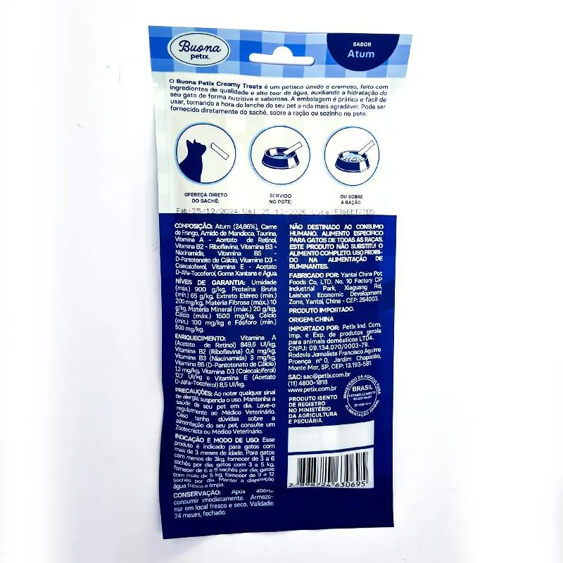 Buona Petix Creamy Treats Atum 56 g