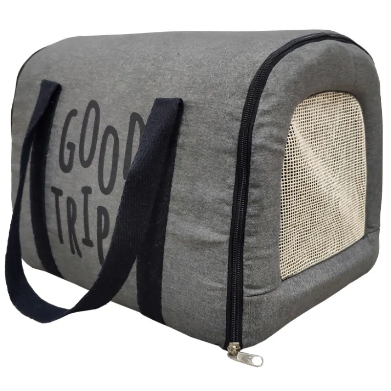 Bolsa de Transporte Fábrica Pet New Collection Preto para Cães e Gatos