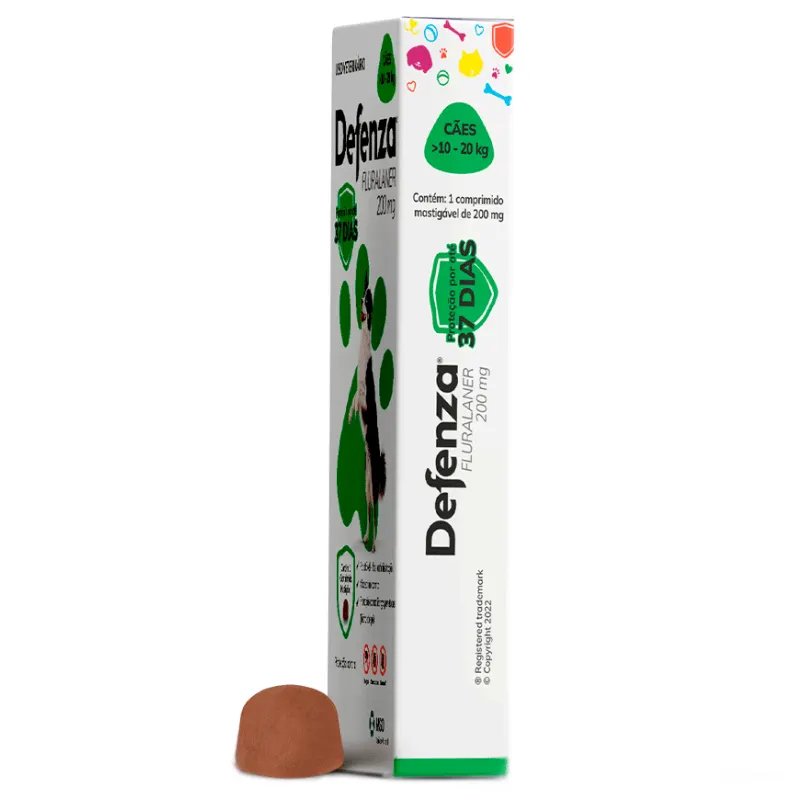 Defenza 200 mg de 10 a 20 Kg