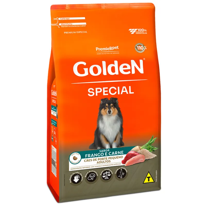 Ração Golden Special Cães Adultos Pequeno Porte 3 Kg