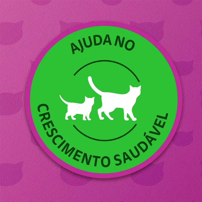 Ração Úmida Whiskas Sachê Gatos Filhotes Carne ao Molho 85g