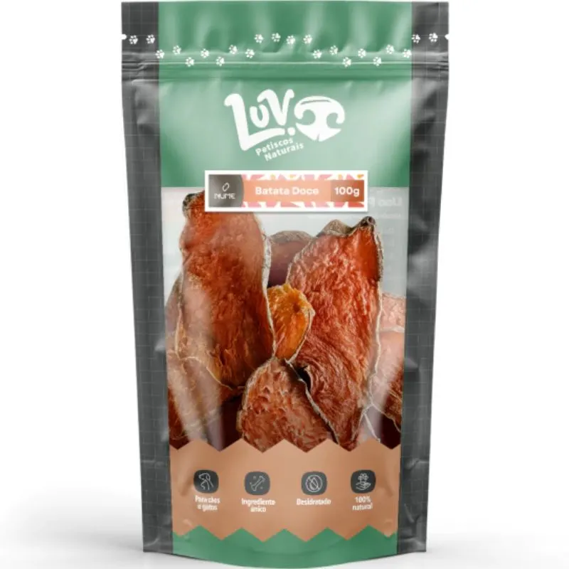 Petisco Natural Luv Batata Doce 100g