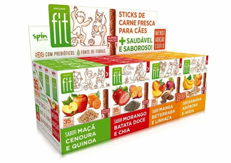 Stick FIT Spin Pet - 50g - Morango