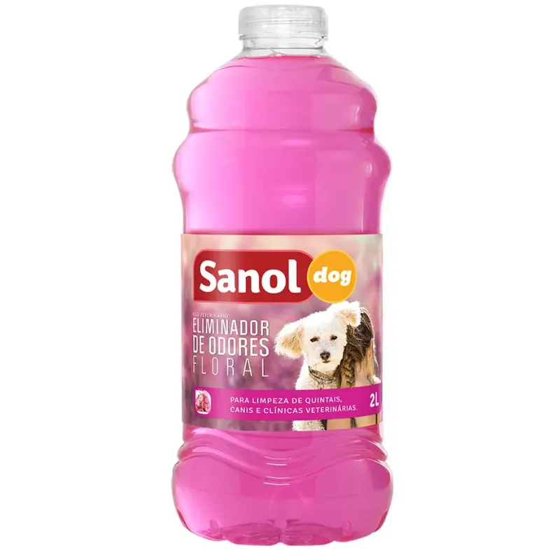 Eliminador de Odores Sanol Dog Floral 2 L