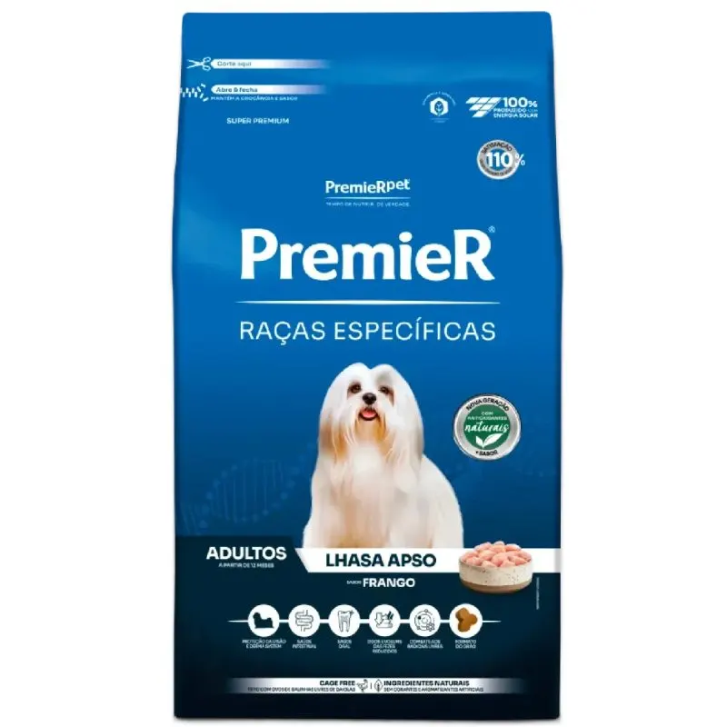 Ração Premier Raças Específicas Cães Adultos Lhasa Apso