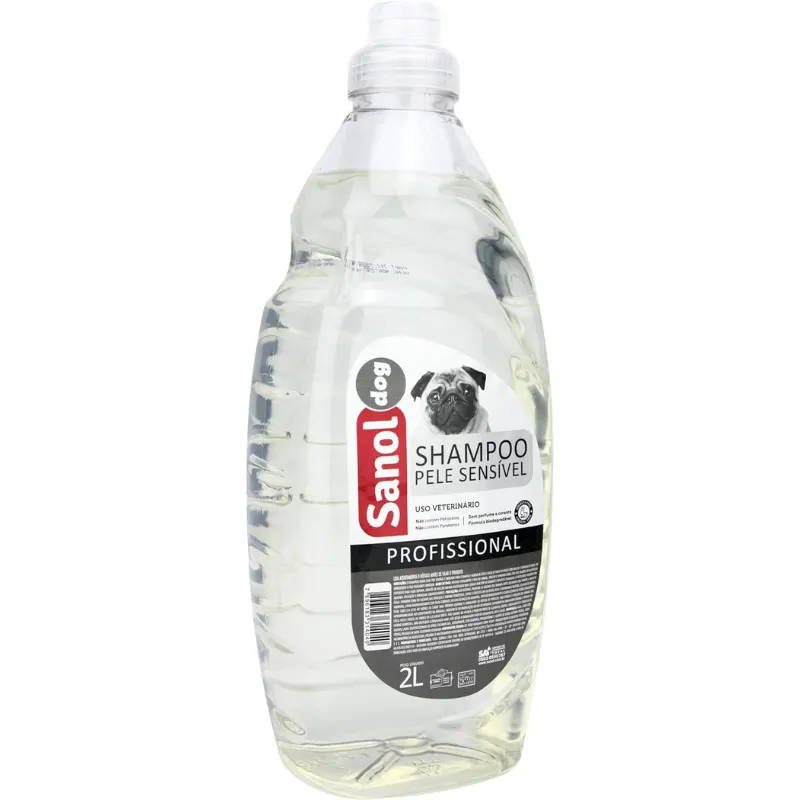 Sanol Dog Profissional Shampoo Pele Sensíveis 2 L
