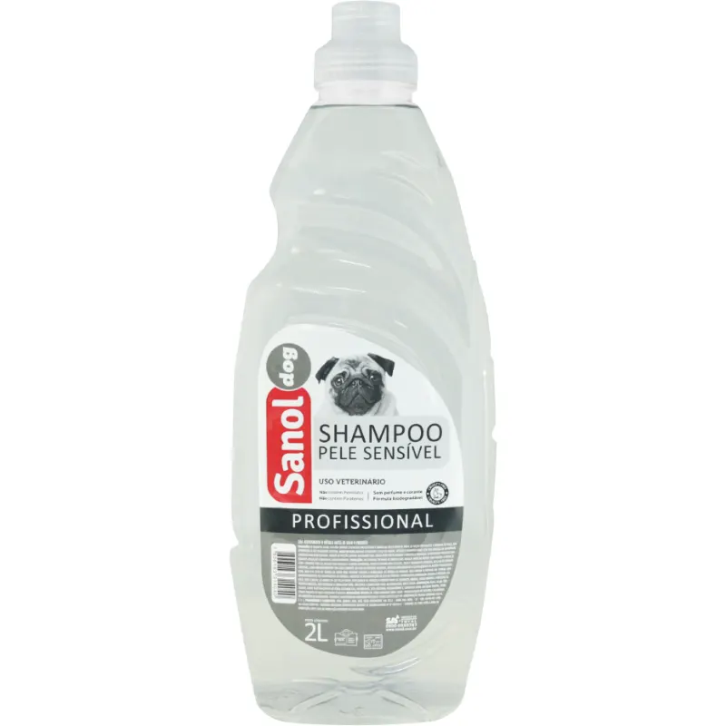 Sanol Dog Profissional Shampoo Pele Sensíveis 2 L