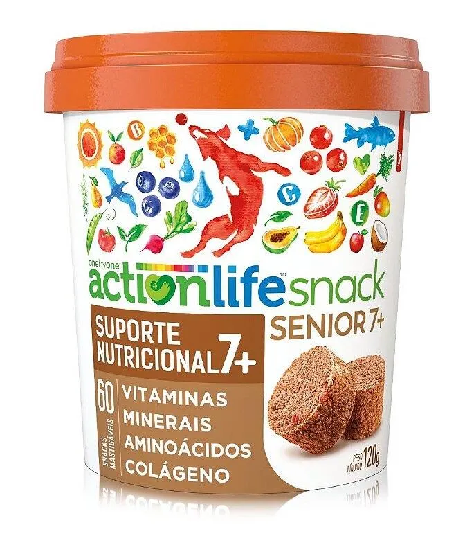 Actionlife SENIOR - Suplemento Em Snack para Cães Idosos